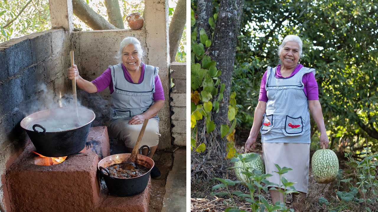 Conserva de Chilacayote y Atole Blanco Auténticos de Rancho Así se Cocina en el Rancho