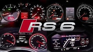 Audi Rs6 - Acceleration Battle