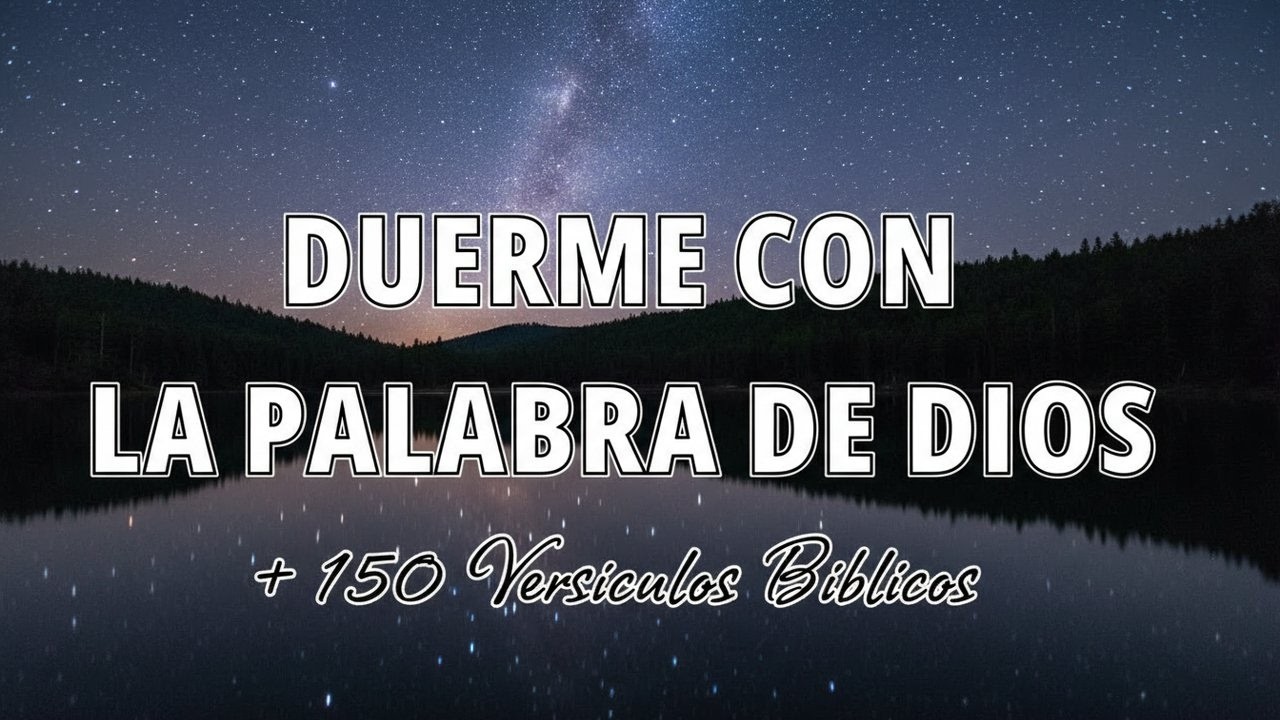 Duerme con la palabra de Dios | versículos Bíblicos para Dormir | Salmo ...