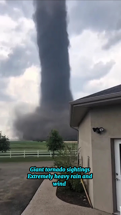 A very terrible natural disaster, in an instant it can destroy everything