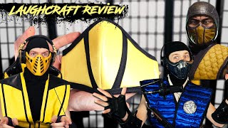 Scorpion and Sub-Zero Review a MK11 Scorpion inspired Corona mask! By LaughCraft.  | MK11 PARODY! screenshot 3