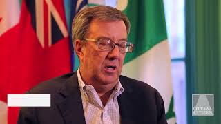 Mayor Jim Watson on a new central public library