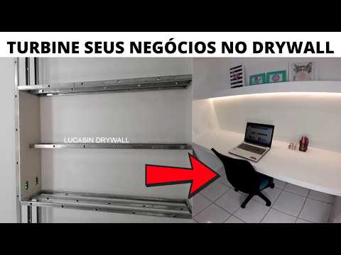 ABRA UMA EMPRESA DE MÓVEIS PLANEJADOS DRYWALL NA SUA REGIÃO