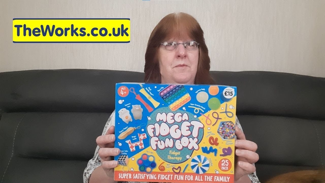 Mega Fidget box from The Works