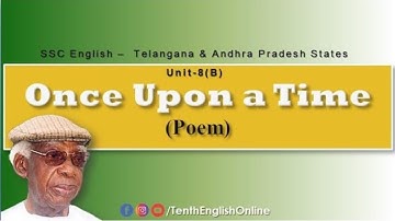 Once Upon a Time Poem by Gabriel Okara || Once upon a time 10th class poem