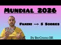 5 SOBRES MUNDIAL 2026 / Panini Cromos FIFA WORLD CUP