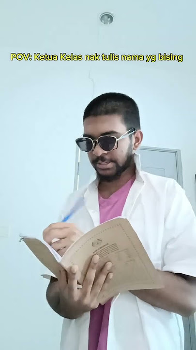 POV:Ketua Kelas nak tulis nama yg bising #fyp #tiktok #viral #short