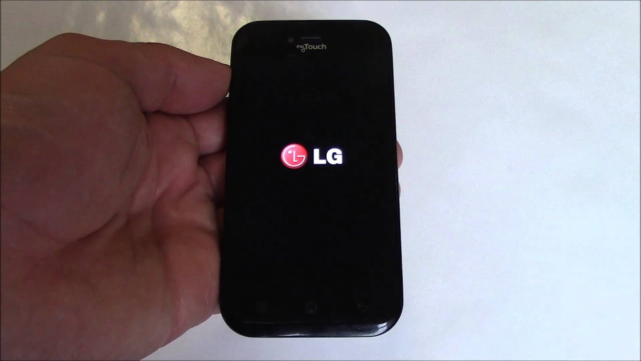 How To Restore An LG myTouch E739 Smartphone To Factory Settings - YouTube
