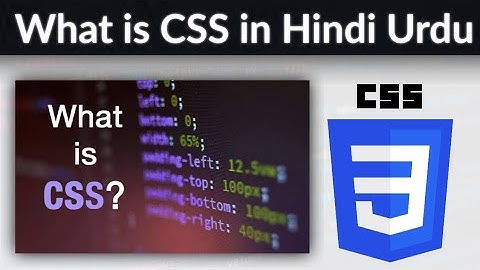 Introduction - CSS 3 tutorial in hindi - urdu - Class - 01 by tehseen sir | tehseen sir tech |tst|ts