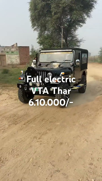 Full electric VTA THAR #electronic #jeep