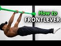 How to FULL FRONTLEVER -  Step by Step Tutorial