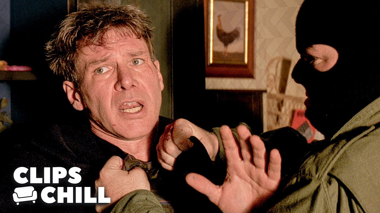 Harrison Ford Walks Into Active Home Invasion | The Devil's Own (Brad Pitt)