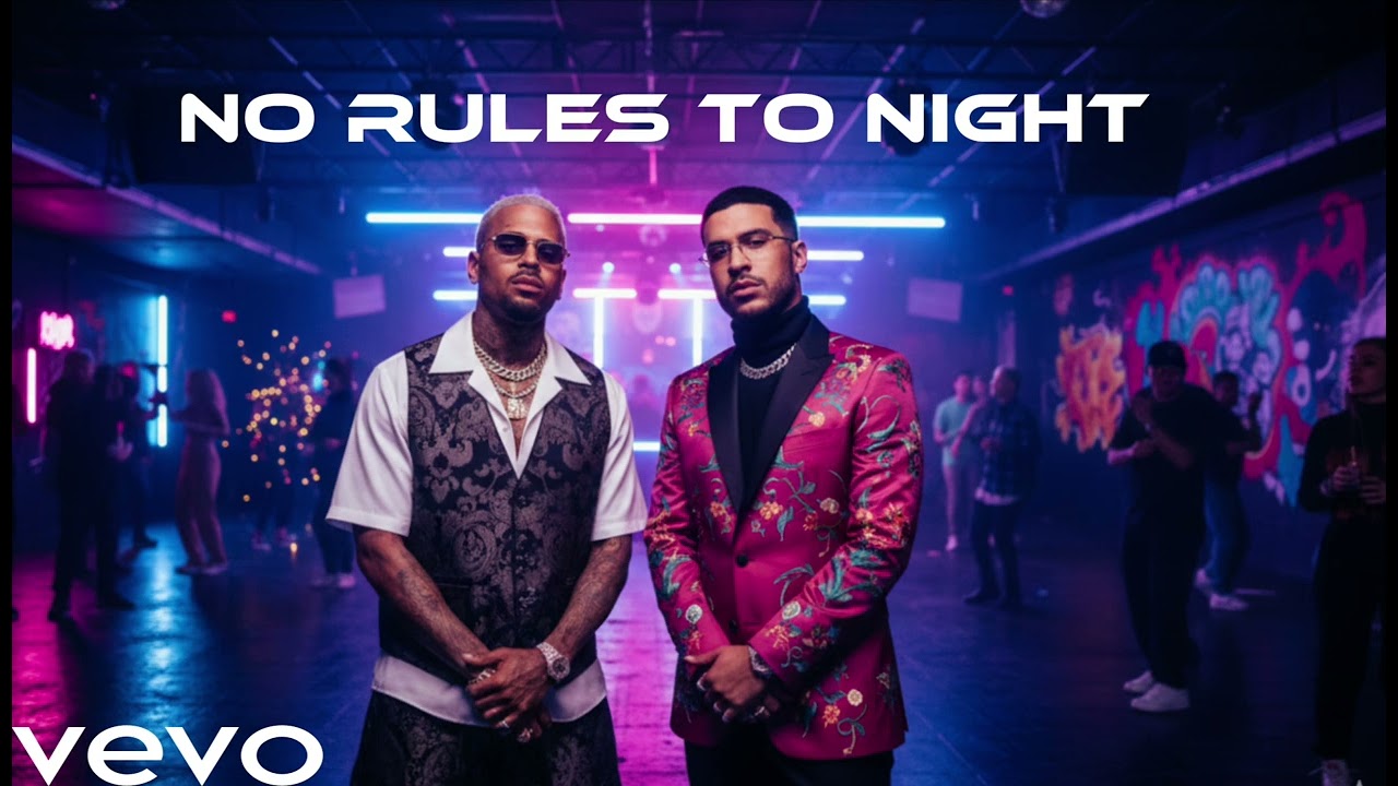 🔥 Chris Brown x Bad Bunny – No Rules Tonight | Official Music Video 2025 🔥