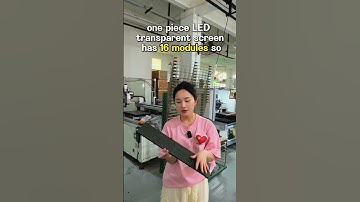 Fill the glue to make the modules waterproof #led #ledfactory #transparentscreen #ledscreen