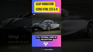 Mastering Website Animation with GSAP | Animated Web Design Tutorial