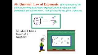 Common Core Math: Exponents with decimal  bases part 2