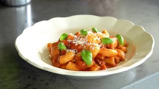 Verse Penne Met Merguez En Kerstomaten