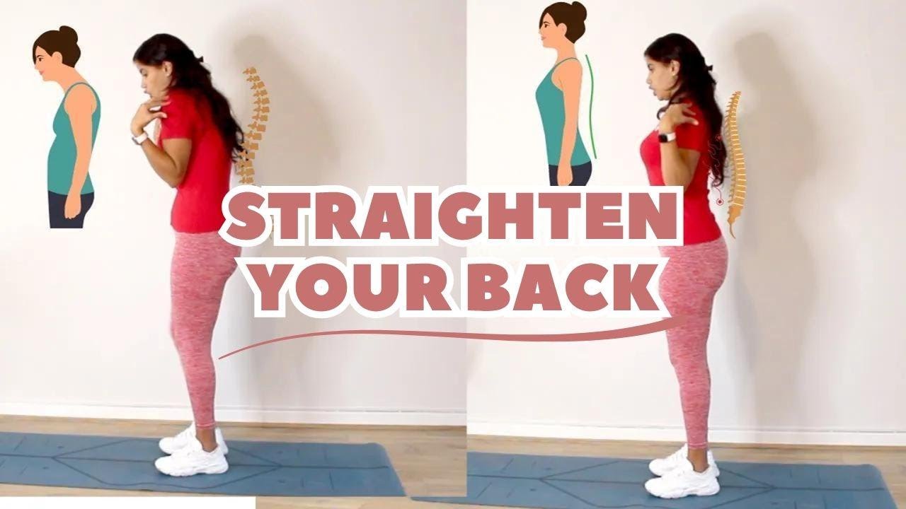 Easy and Super Effective Exercises for a Straight Back | Only with Fatifit