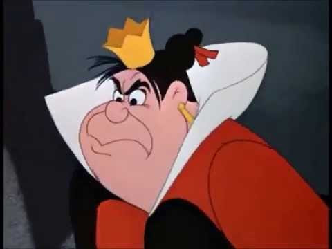 Angry Grandpa tells the Queen of Hearts to shut up