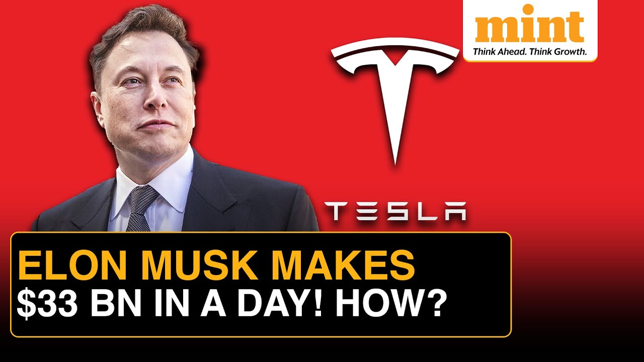 Tesla CEO Elon Musk Made $33 Billion In A Day; Here’s What Happened | Tesla  Share Price