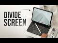 How to Divide Screen in Two Parts iPad (tutorial)