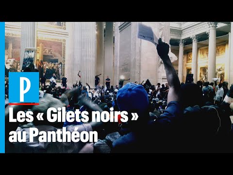 Occupation du Panthéon par des centaines de sans-papiers