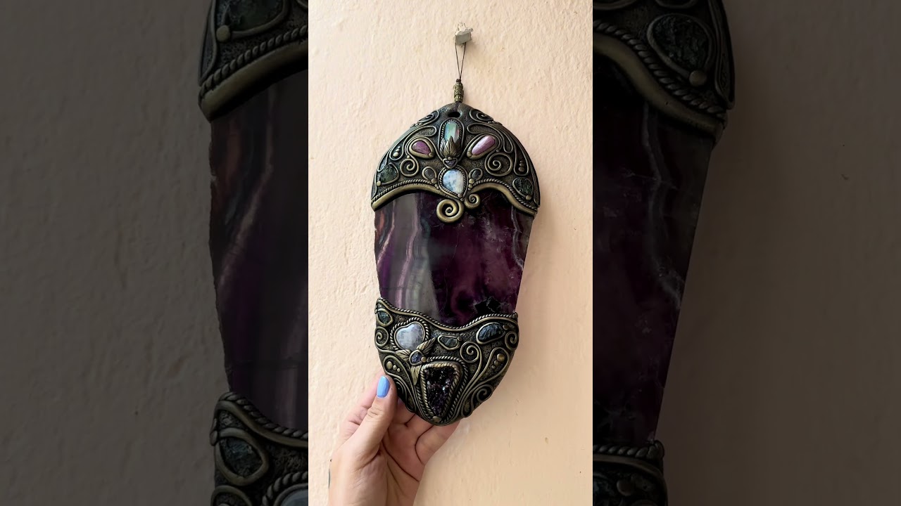 Another crystal wall hanging is ready💕
