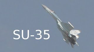 Sukhoi SU 35 at Dubai Air Show 2017