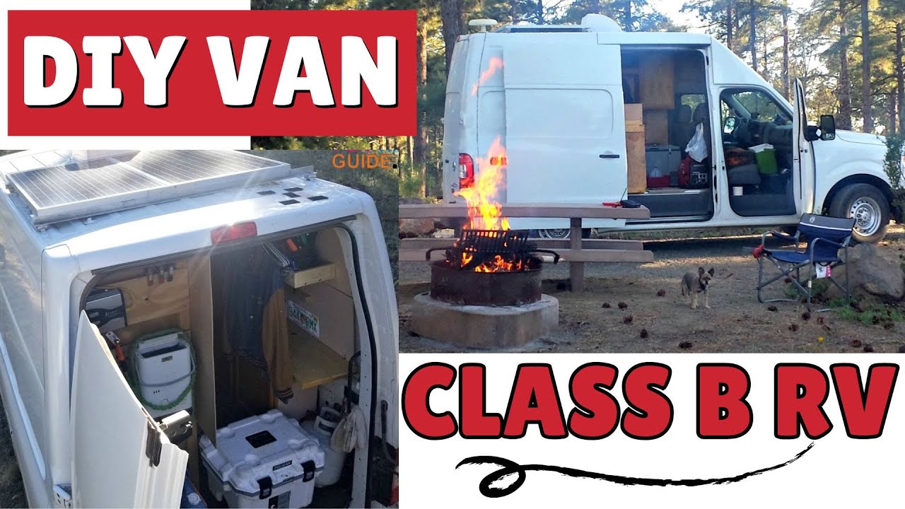 Homemade Class B Rv Van Class B RV DIY: How To Convert A Cargo VAN Into A Class B RV! - YouTube