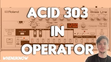 Acid 303 with Ableton Operator