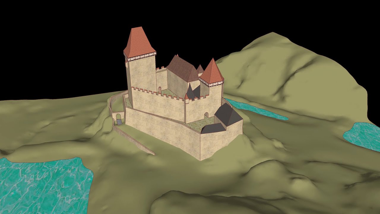 hrad Kost konec 15. století