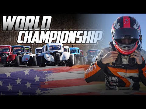 My First Time RACING IN THE USA! - Legend Cars WORLD CHAMPIONSHIP PT.1