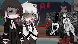 BSD reacts to Akutagawa as punpun and atsushi as aiko! (BSD x GNP) (sskk)