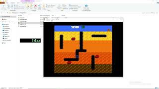 [ WR ] Dig Dug (Atari 7800) - Game Over, Pineapple Mode - 27.400