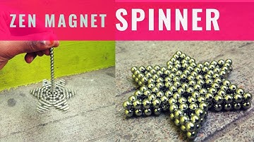 Spinner Creation using zen magnets (bucky balls/neocube)