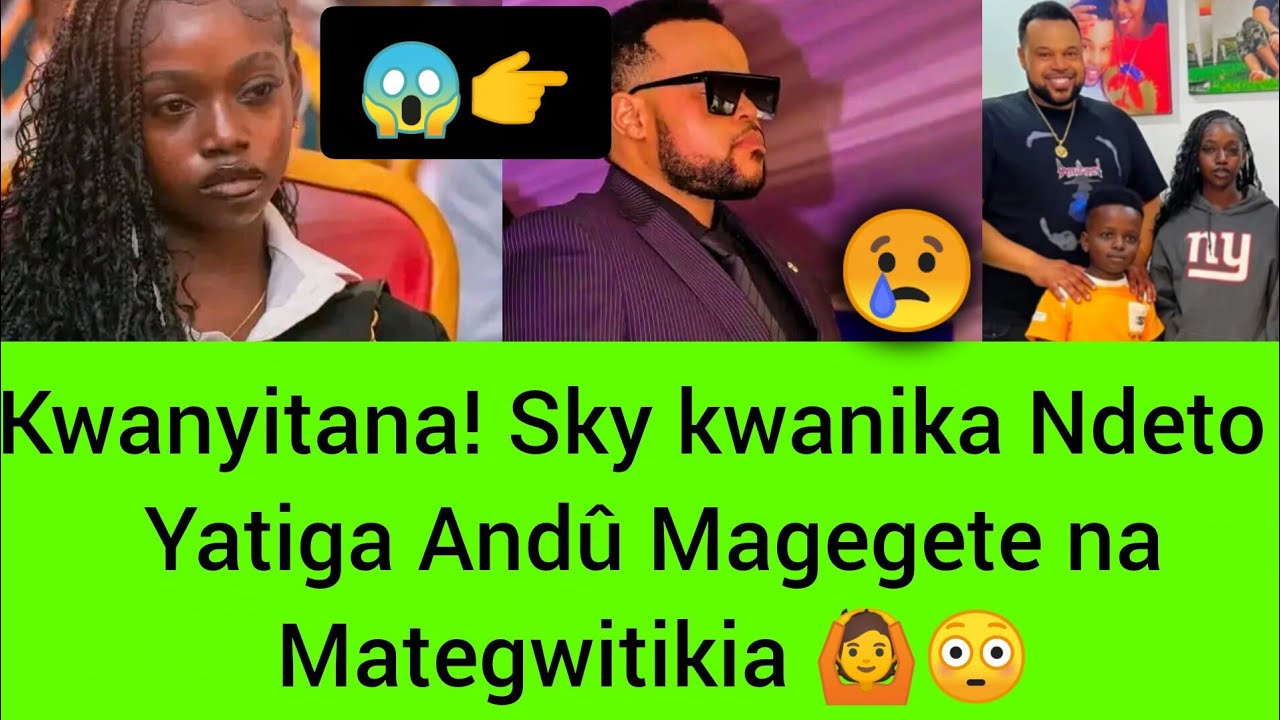 Kîmako Muciî Gwa Tash😱 See what's happened with Tash & Sky Ndeto Yatiga Andû Mategwitikia 😲