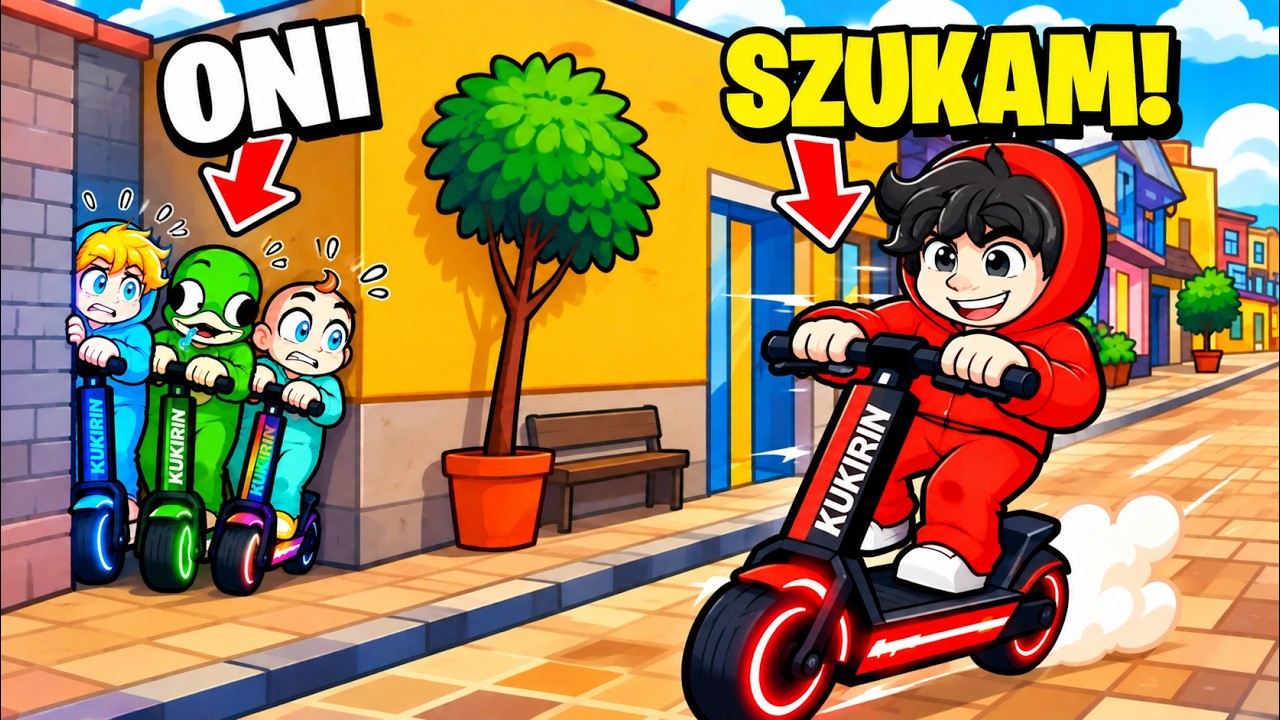 CHOWANY NA KUKIRINACH z PALIONOWEM w Roblox! 🛴