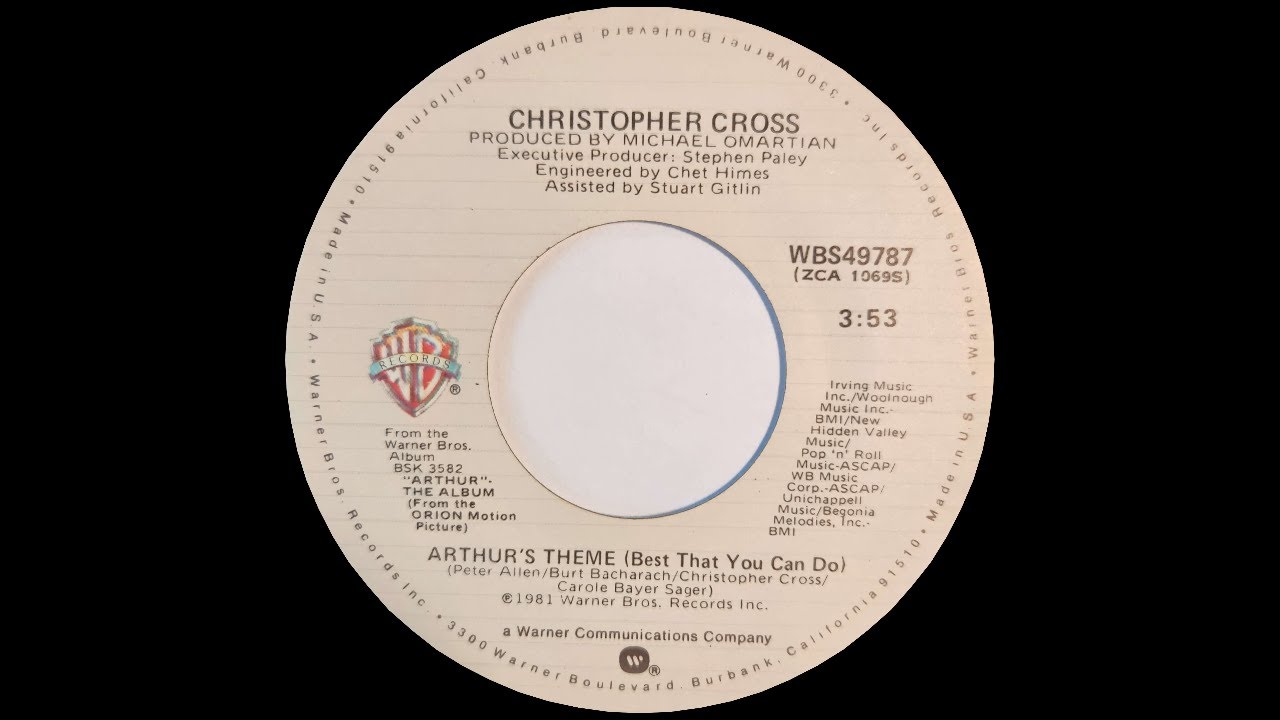 Arthur's Theme (Best that you can do) - Christopher Cross (STEREO ...