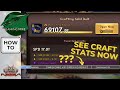 How to See Crafting Stats Now | Nine Chronicles Companion App