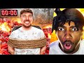 BERTO Reacts To MrBeast In 10 Minutes This Room Will Explode!