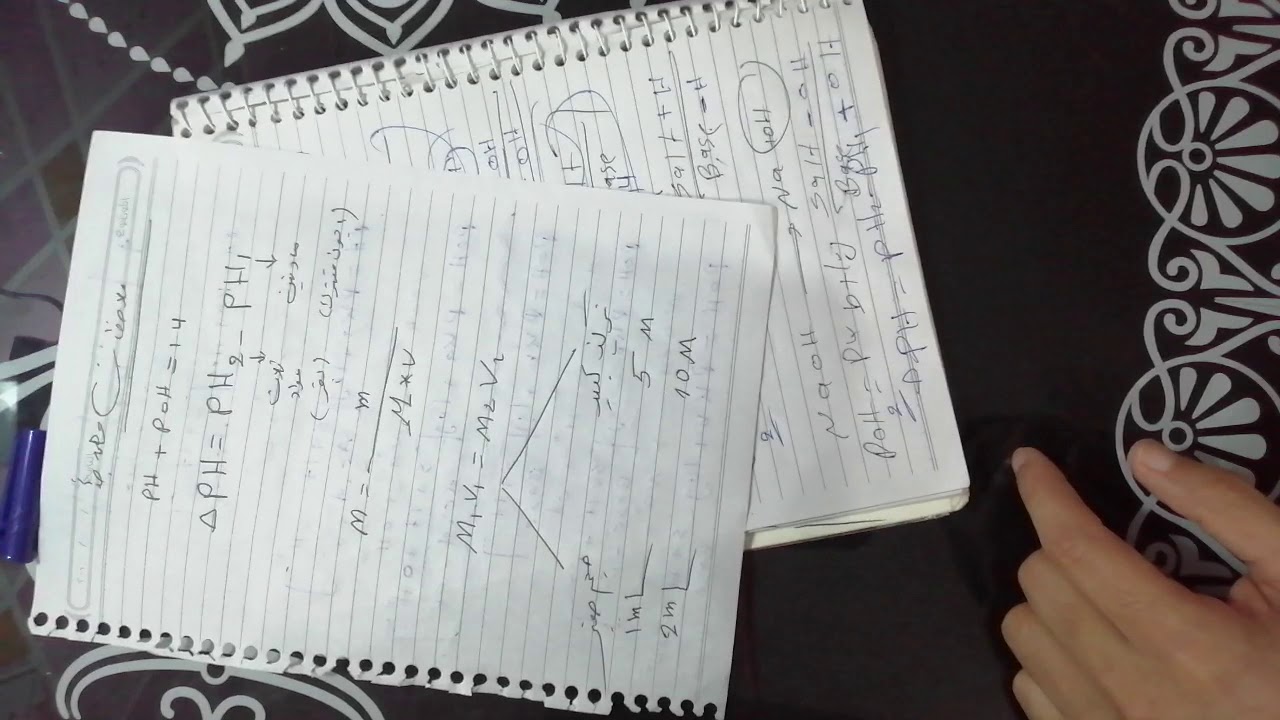 الاتزان الايوني م19 | #محلول_بفر