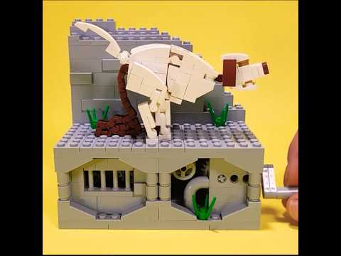 Shitting Dog, a LEGO automaton #shorts