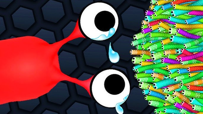 JOGO DA COBRINHA - Slither.io COBRINHA DE UM OLHO SÓ + Pontos