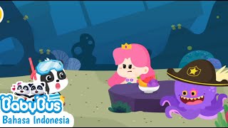 KAPTEN KIKI MENYELAMATKAN PUTRI DUYUNG | BABYBUS KIDS | BABYBUS INDONESIA | MAIRA GAMES screenshot 4