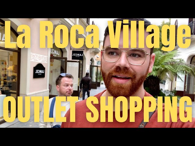 La Roca Village Shopping day tour
