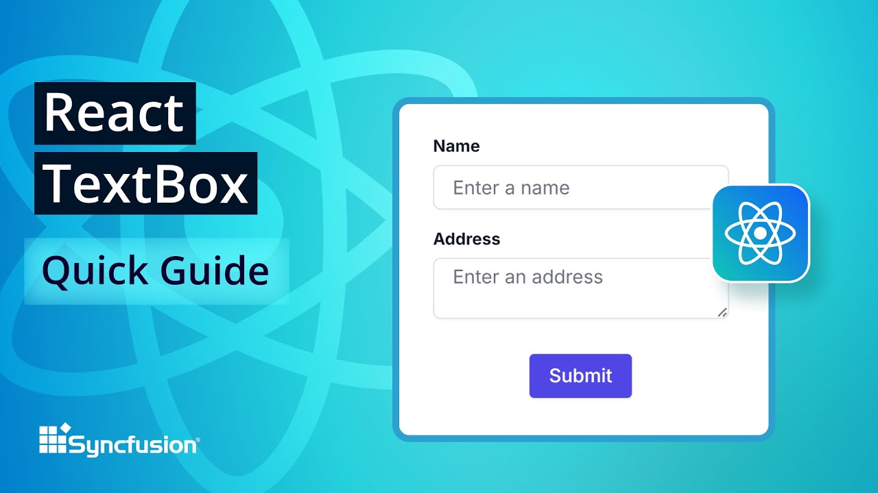 React TextBox: The Ultimate Feature Walkthrough - YouTube