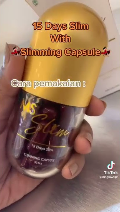 cara pemakaian ms slim ms glow