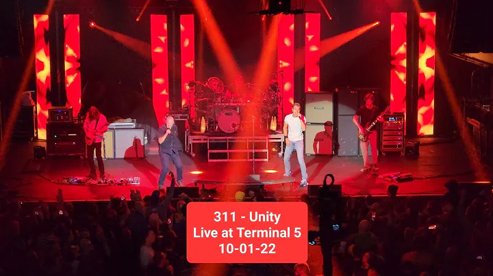 311 - Unity (Live) at Terminal 5 in NYC on 10-01-22.