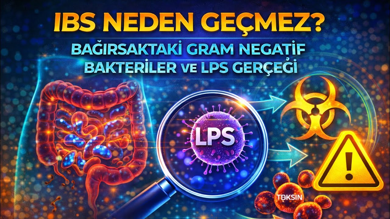IBS Neden Geçmez? Bağırsaktaki Gram Negatif Bakteriler ve LPS Gerçeği