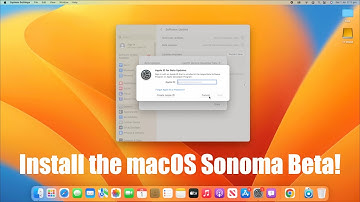 How to Install the macOS Sonoma Beta